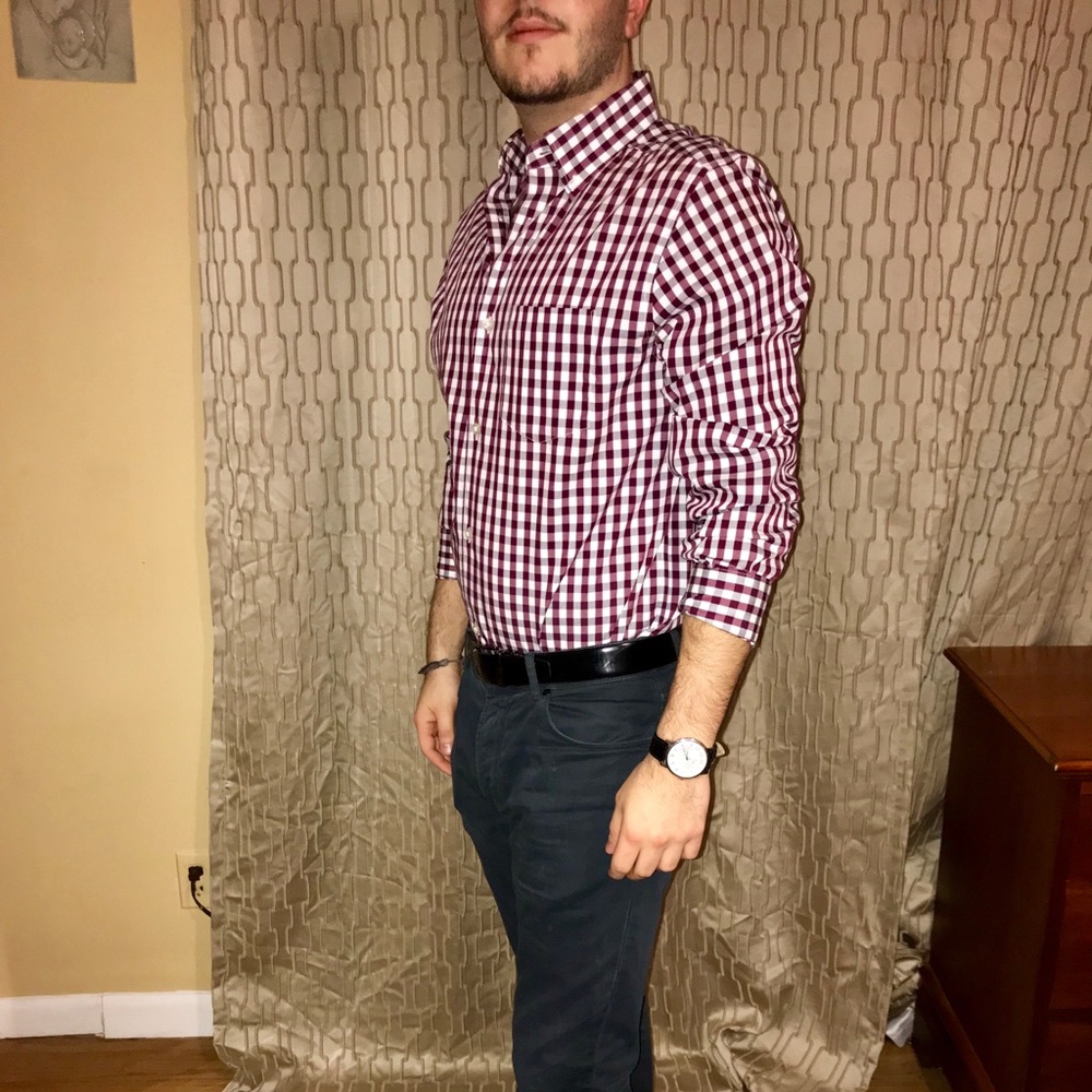Men’s GAP | Plaid Button Down Shirt Sz M